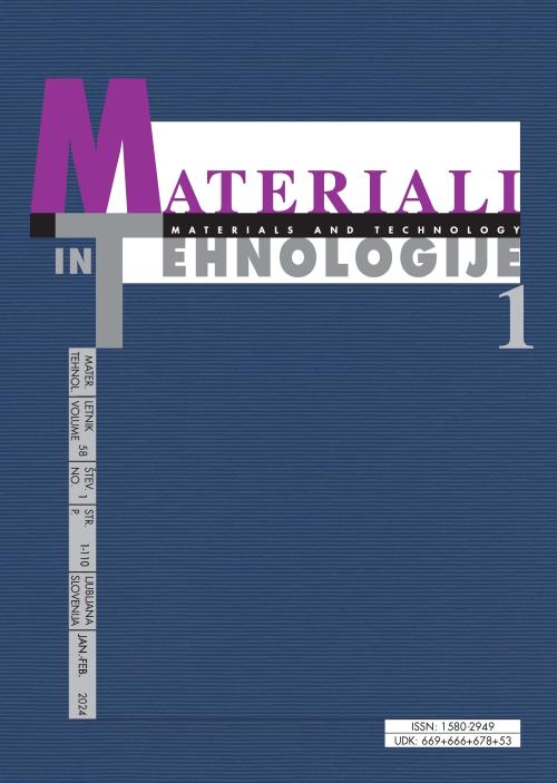 Revija Materiali in Tehnologije - MIT